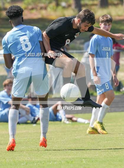 Thumbnail 3 in South View vs. Overhills (3rd Annual 'B-Nice To You Heart' Boys' Soccer Jamboree) photogallery.