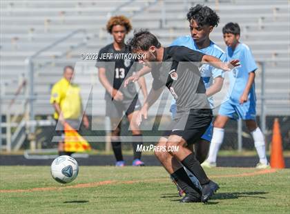 Thumbnail 3 in South View vs. Overhills (3rd Annual 'B-Nice To You Heart' Boys' Soccer Jamboree) photogallery.