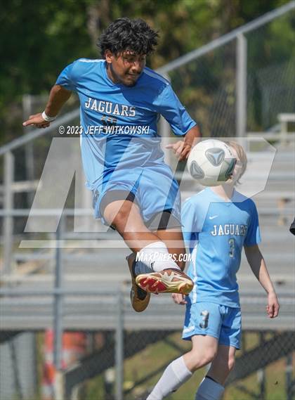 Thumbnail 1 in South View vs. Overhills (3rd Annual 'B-Nice To You Heart' Boys' Soccer Jamboree) photogallery.