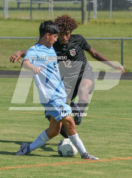 Thumbnail 1 in South View vs. Overhills (3rd Annual 'B-Nice To You Heart' Boys' Soccer Jamboree) photogallery.