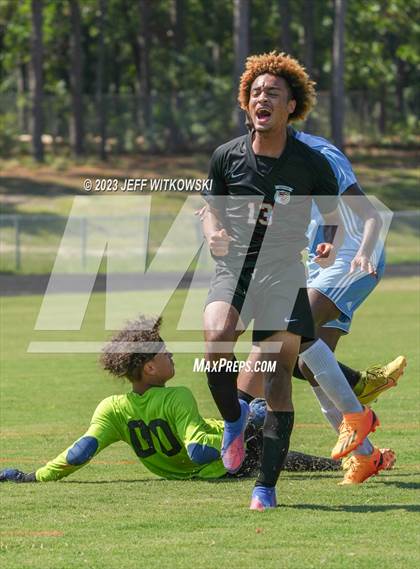 Thumbnail 1 in South View vs. Overhills (3rd Annual 'B-Nice To You Heart' Boys' Soccer Jamboree) photogallery.