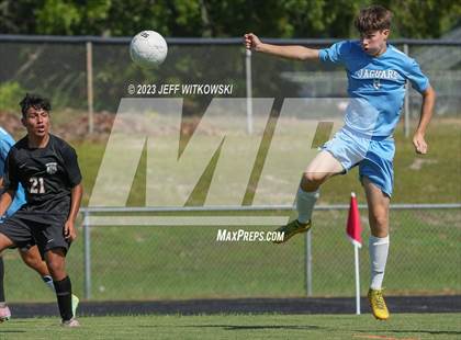 Thumbnail 2 in South View vs. Overhills (3rd Annual 'B-Nice To You Heart' Boys' Soccer Jamboree) photogallery.