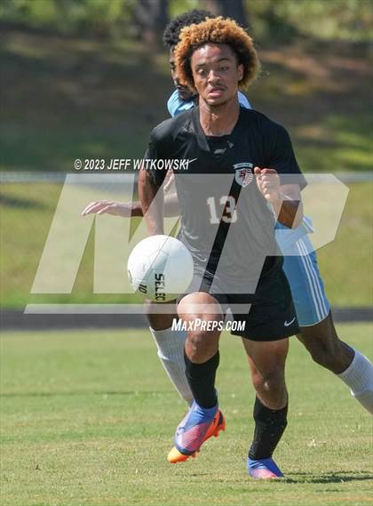 Thumbnail 2 in South View vs. Overhills (3rd Annual 'B-Nice To You Heart' Boys' Soccer Jamboree) photogallery.