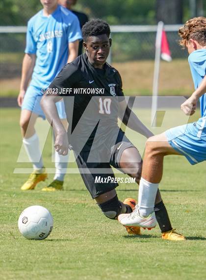 Thumbnail 2 in South View vs. Overhills (3rd Annual 'B-Nice To You Heart' Boys' Soccer Jamboree) photogallery.