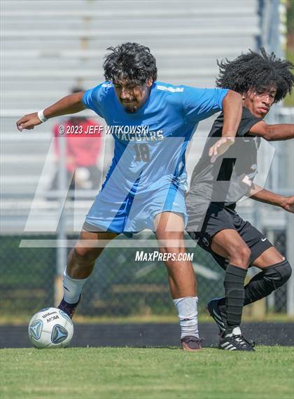 Thumbnail 1 in South View vs. Overhills (3rd Annual 'B-Nice To You Heart' Boys' Soccer Jamboree) photogallery.
