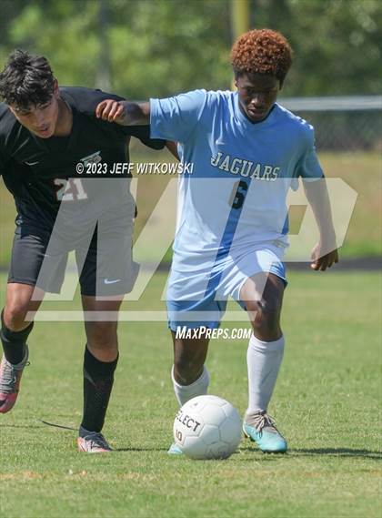 Thumbnail 3 in South View vs. Overhills (3rd Annual 'B-Nice To You Heart' Boys' Soccer Jamboree) photogallery.