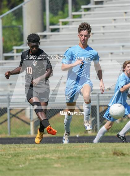 Thumbnail 3 in South View vs. Overhills (3rd Annual 'B-Nice To You Heart' Boys' Soccer Jamboree) photogallery.