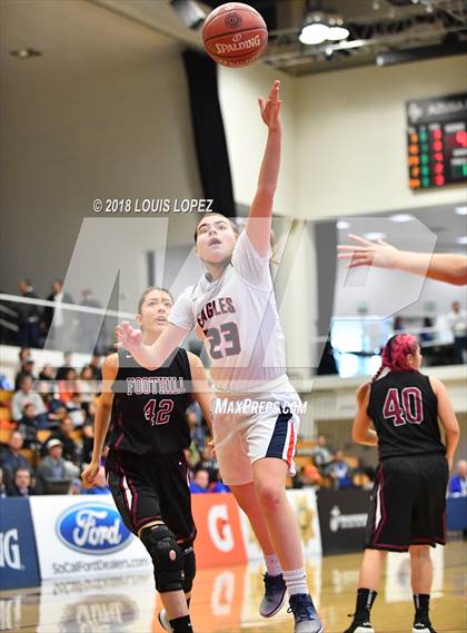 Thumbnail 1 in Brentwood School vs. Foothill Tech (CIF SS DIV 4AA Final) photogallery.