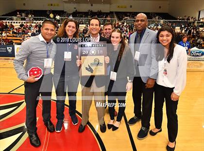 Thumbnail 2 in Brentwood School vs. Foothill Tech (CIF SS DIV 4AA Final) photogallery.