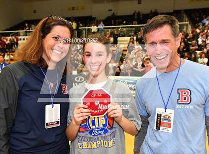 Thumbnail 3 in Brentwood School vs. Foothill Tech (CIF SS DIV 4AA Final) photogallery.