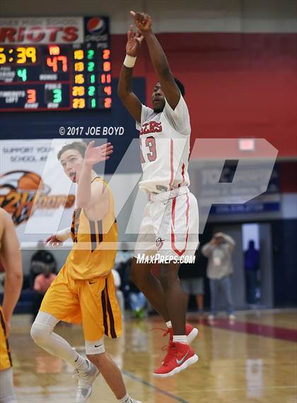 Thumbnail 1 in Madison Academy vs. Eufaula (N2Hoops Invitational) photogallery.