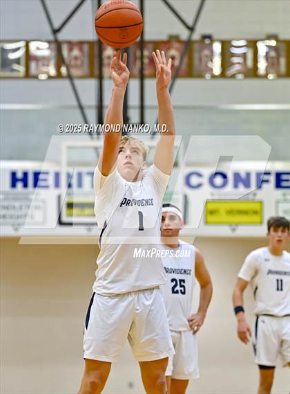 Thumbnail 3 in Fort Wayne Concordia Lutheran vs. Providence photogallery.