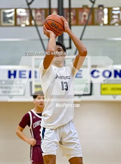 Thumbnail 3 in Fort Wayne Concordia Lutheran vs. Providence photogallery.