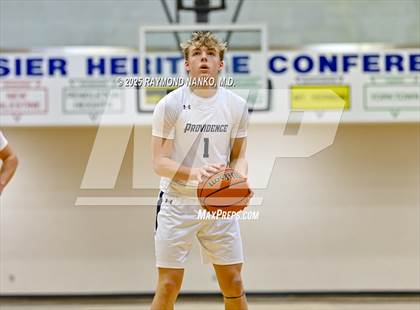 Thumbnail 2 in Fort Wayne Concordia Lutheran vs. Providence photogallery.