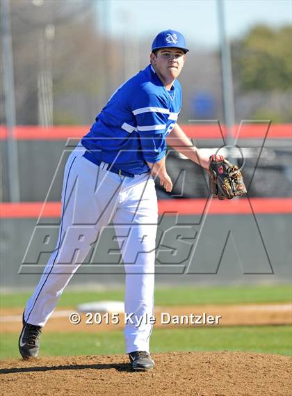 Thumbnail 2 in Nolan Catholic vs Midland Christian (Texas Private School Classic) photogallery.