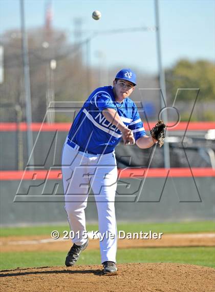 Thumbnail 1 in Nolan Catholic vs Midland Christian (Texas Private School Classic) photogallery.