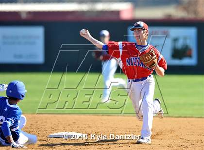 Thumbnail 1 in Nolan Catholic vs Midland Christian (Texas Private School Classic) photogallery.
