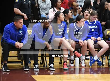 Thumbnail 2 in Xavier College Prep vs. Desert Vista (AIA Open Semifinal) photogallery.