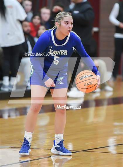 Thumbnail 3 in Xavier College Prep vs. Desert Vista (AIA Open Semifinal) photogallery.