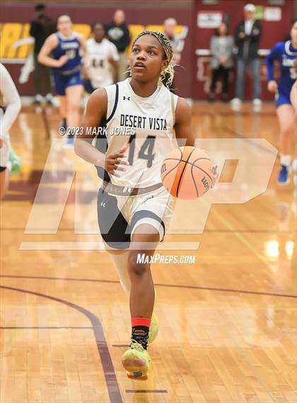 Thumbnail 2 in Xavier College Prep vs. Desert Vista (AIA Open Semifinal) photogallery.