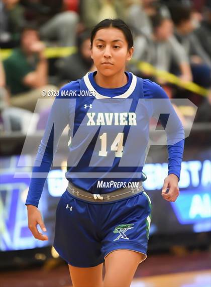 Thumbnail 3 in Xavier College Prep vs. Desert Vista (AIA Open Semifinal) photogallery.