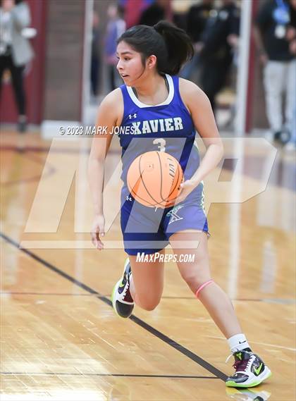 Thumbnail 2 in Xavier College Prep vs. Desert Vista (AIA Open Semifinal) photogallery.