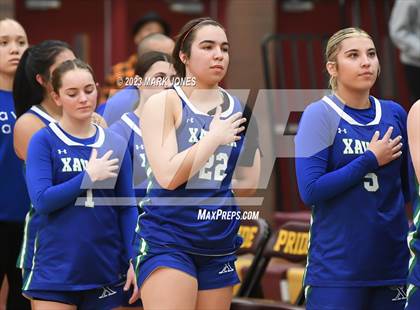 Thumbnail 1 in Xavier College Prep vs. Desert Vista (AIA Open Semifinal) photogallery.