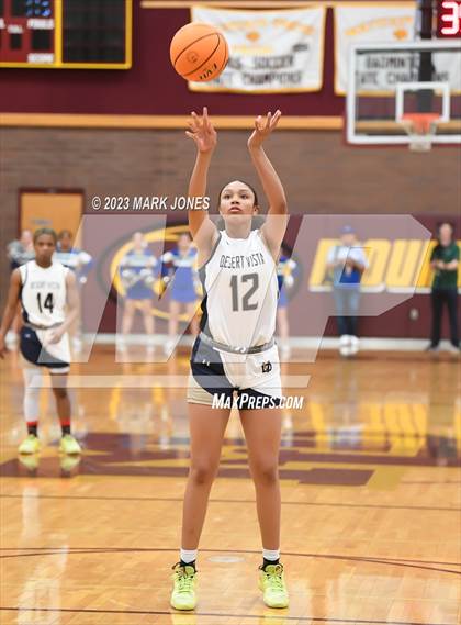 Thumbnail 2 in Xavier College Prep vs. Desert Vista (AIA Open Semifinal) photogallery.