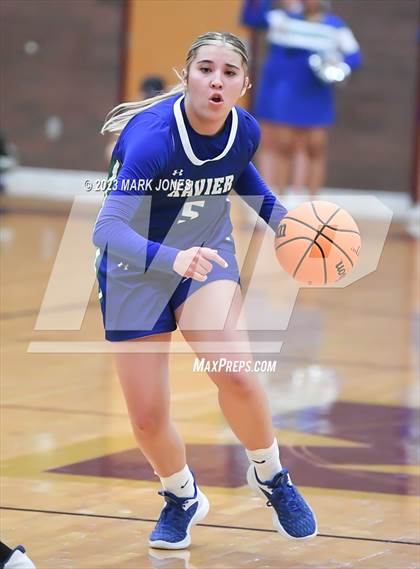 Thumbnail 1 in Xavier College Prep vs. Desert Vista (AIA Open Semifinal) photogallery.