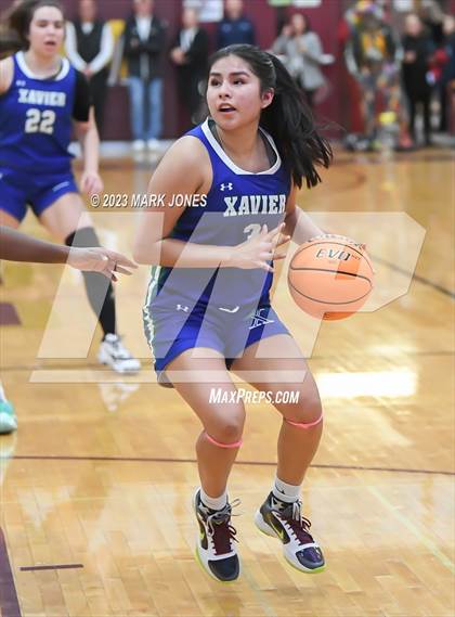 Thumbnail 3 in Xavier College Prep vs. Desert Vista (AIA Open Semifinal) photogallery.