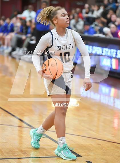 Thumbnail 3 in Xavier College Prep vs. Desert Vista (AIA Open Semifinal) photogallery.