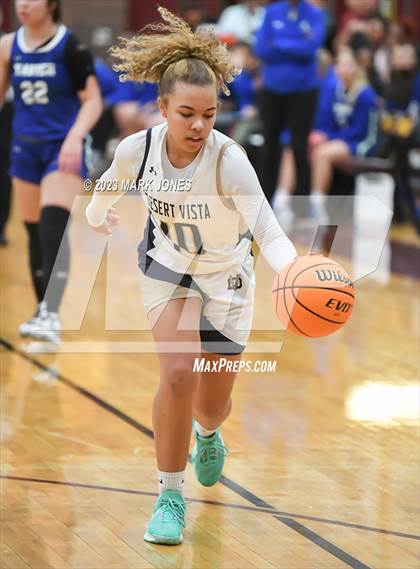 Thumbnail 2 in Xavier College Prep vs. Desert Vista (AIA Open Semifinal) photogallery.