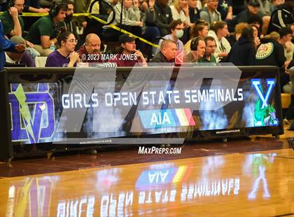 Thumbnail 1 in Xavier College Prep vs. Desert Vista (AIA Open Semifinal) photogallery.