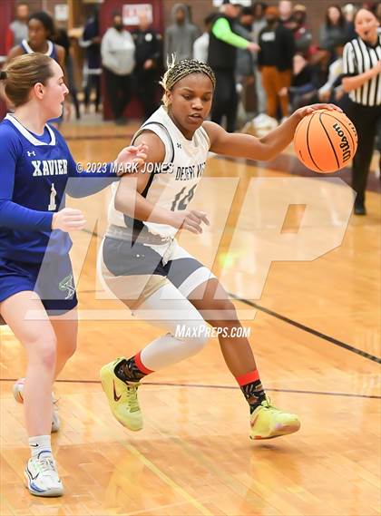 Thumbnail 1 in Xavier College Prep vs. Desert Vista (AIA Open Semifinal) photogallery.