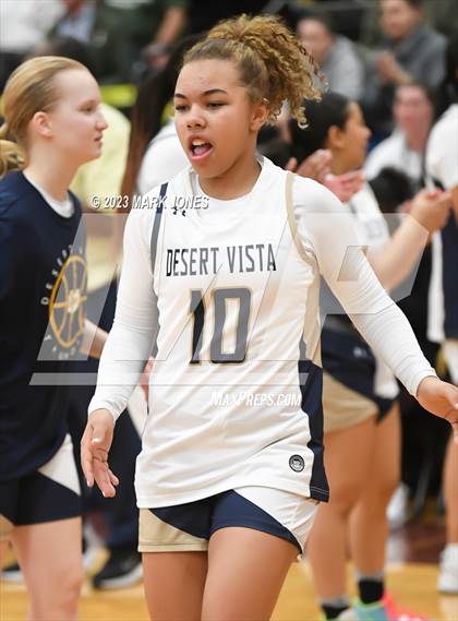 Thumbnail 1 in Xavier College Prep vs. Desert Vista (AIA Open Semifinal) photogallery.