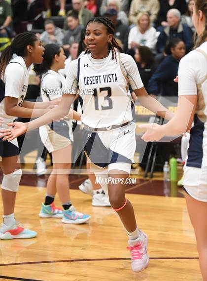 Thumbnail 2 in Xavier College Prep vs. Desert Vista (AIA Open Semifinal) photogallery.