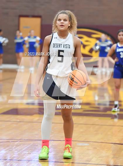Thumbnail 3 in Xavier College Prep vs. Desert Vista (AIA Open Semifinal) photogallery.