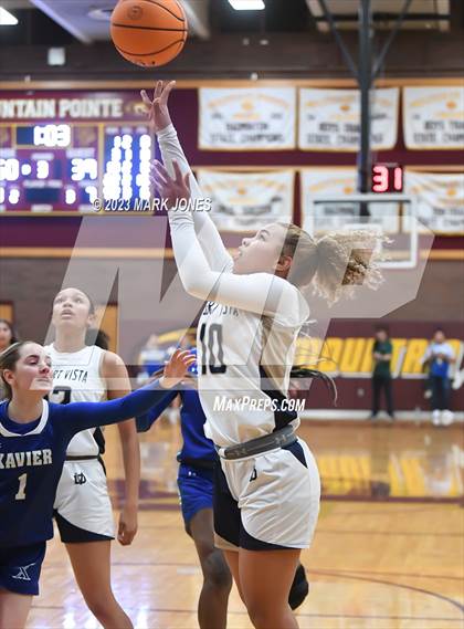 Thumbnail 3 in Xavier College Prep vs. Desert Vista (AIA Open Semifinal) photogallery.