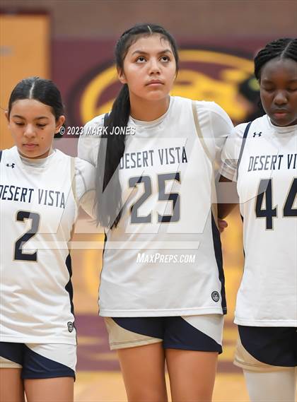 Thumbnail 2 in Xavier College Prep vs. Desert Vista (AIA Open Semifinal) photogallery.