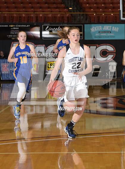 Thumbnail 3 in Forest Lake Christian vs. Ripon Christian (CIF SJS D6 Final) photogallery.