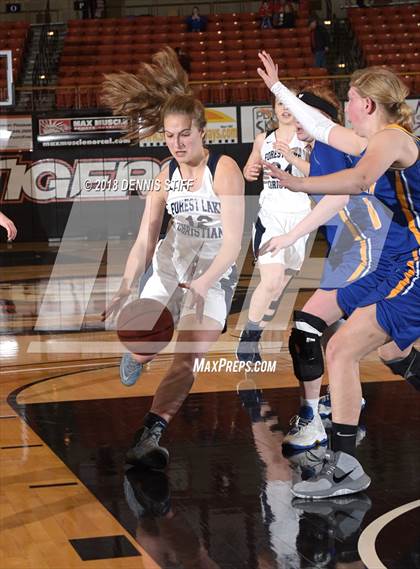 Thumbnail 3 in Forest Lake Christian vs. Ripon Christian (CIF SJS D6 Final) photogallery.