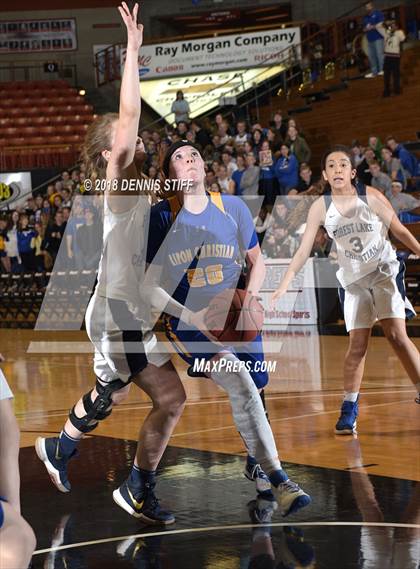 Thumbnail 3 in Forest Lake Christian vs. Ripon Christian (CIF SJS D6 Final) photogallery.