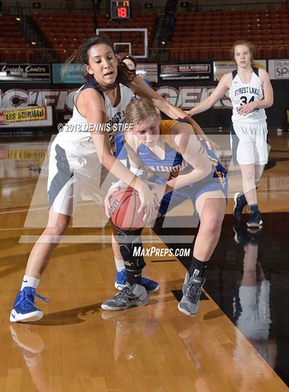 Thumbnail 2 in Forest Lake Christian vs. Ripon Christian (CIF SJS D6 Final) photogallery.