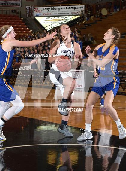 Thumbnail 1 in Forest Lake Christian vs. Ripon Christian (CIF SJS D6 Final) photogallery.