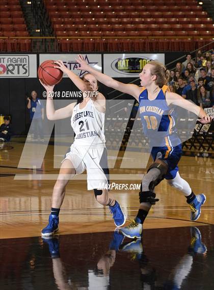 Thumbnail 2 in Forest Lake Christian vs. Ripon Christian (CIF SJS D6 Final) photogallery.