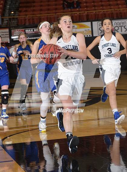 Thumbnail 1 in Forest Lake Christian vs. Ripon Christian (CIF SJS D6 Final) photogallery.