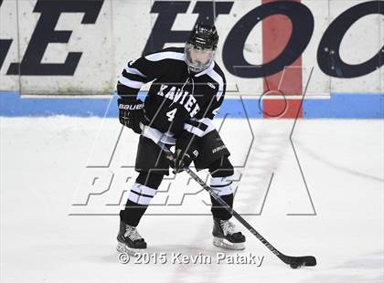 Thumbnail 2 in Xavier vs. Darien (CIAC D1 Semiinal) photogallery.