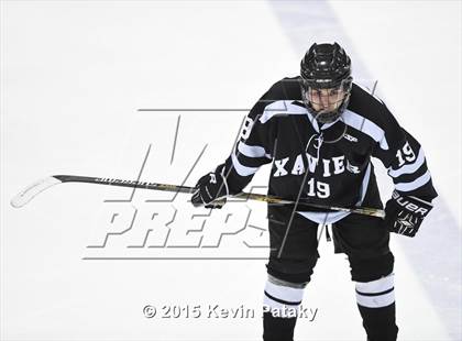 Thumbnail 1 in Xavier vs. Darien (CIAC D1 Semiinal) photogallery.