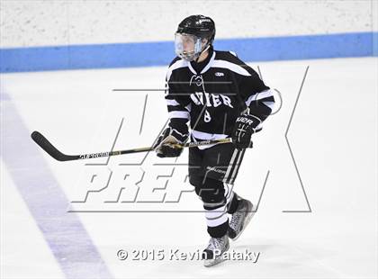 Thumbnail 3 in Xavier vs. Darien (CIAC D1 Semiinal) photogallery.