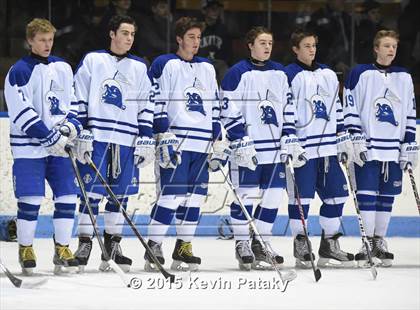 Thumbnail 3 in Xavier vs. Darien (CIAC D1 Semiinal) photogallery.